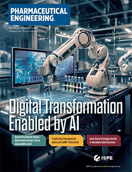 Pharmaceutical Engineering July/August 2026 Cover