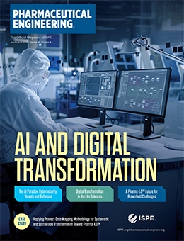 Pharmaceutical Engineering July/August 2025 Cover