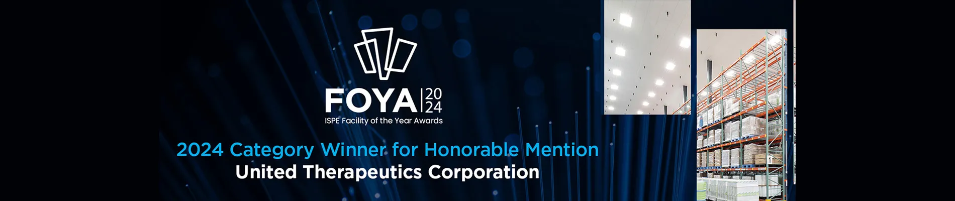 2024 ISPE FOYA Category Winner – Honorable Mention