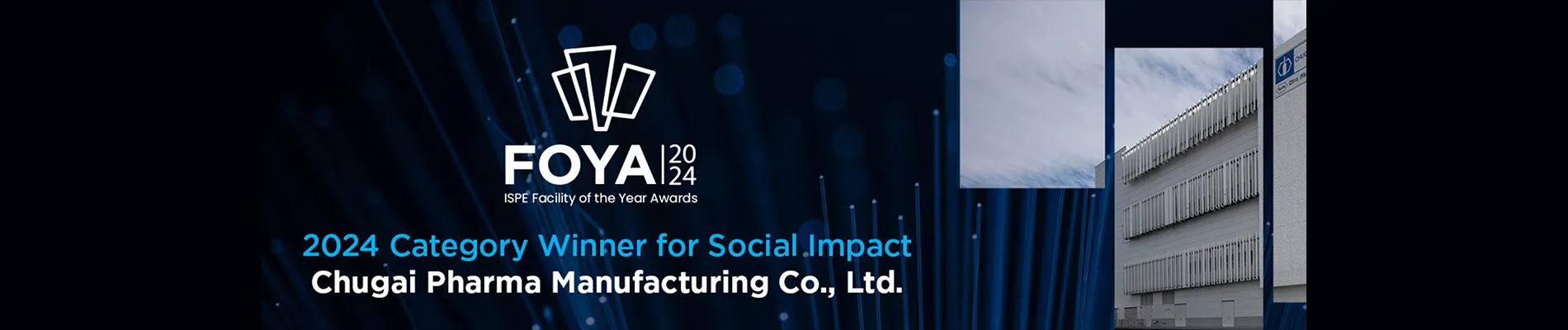 2024 ISPE FOYA Category Winner for Social Impact