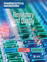 Pharmaceutical Engineering September/October 2026 Cover