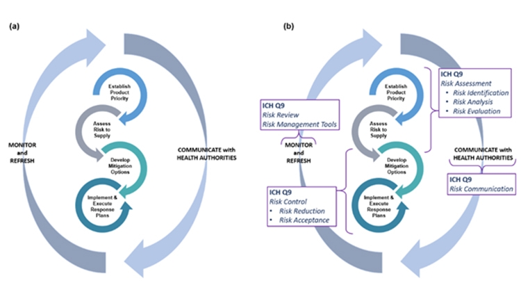 Key activities for strategic business continuity planning for preventing drug shortages