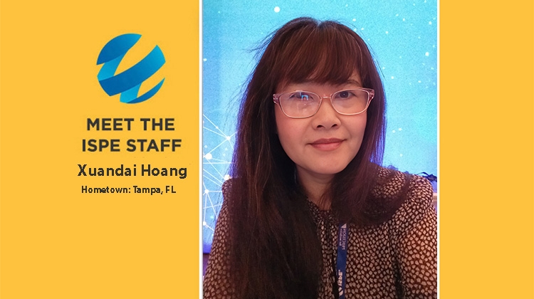 Meet the ISPE Staff: Xuandai Hoang