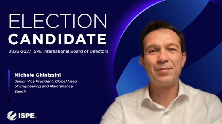 Meet Michele Ghinizzini, a 2026-2027 ISPE International Board of Directors Election Candidate 