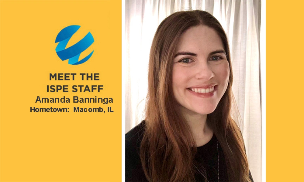 Meet the ISPE Staff: Amanda Banninga
