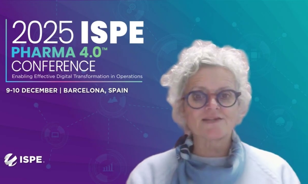 Watch Insights from 2025 ISPE Pharma 4.0™ Committee Member Line Lundsberg-Nielsen 