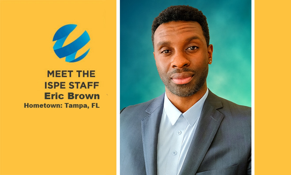 Meet the ISPE Staff: Eric Brown