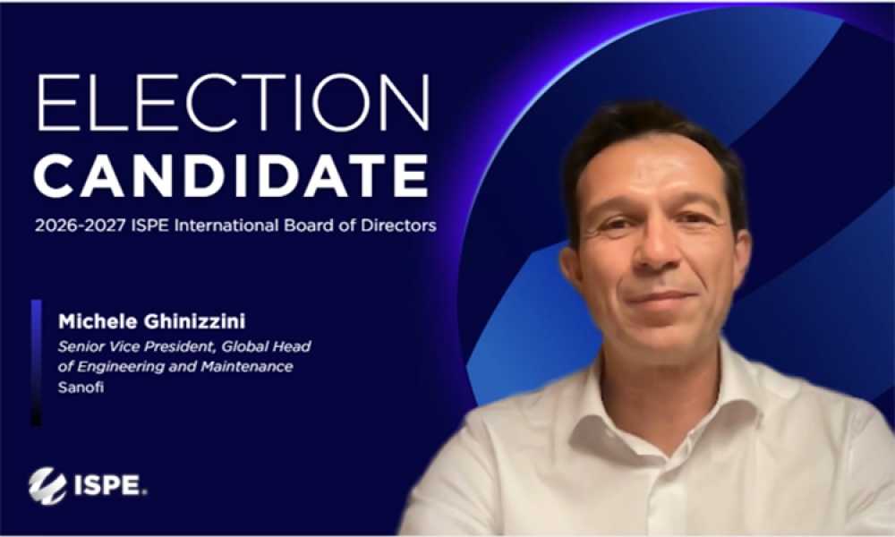 Meet Michele Ghinizzini, a 2026-2027 ISPE International Board of Directors Election Candidate 