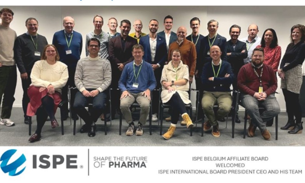 ISPE Belgium Affiliate Board welcomed ISPE President & CEO Mike Martin